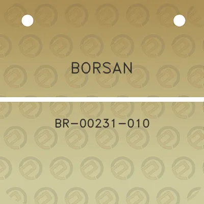 borsan-br-00231-010