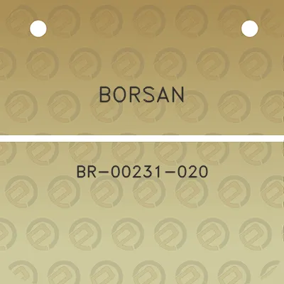 borsan-br-00231-020