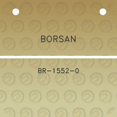 borsan-br-1552-0