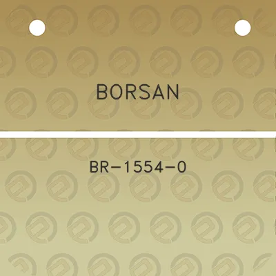 borsan-br-1554-0