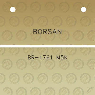 borsan-br-1761-m5k