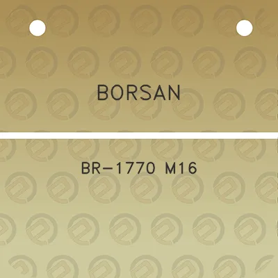 borsan-br-1770-m16