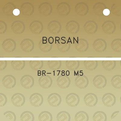 borsan-br-1780-m5