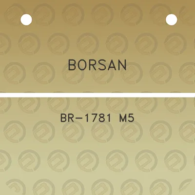 borsan-br-1781-m5