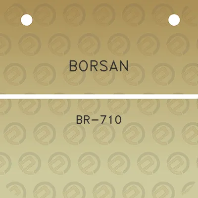 borsan-br-710