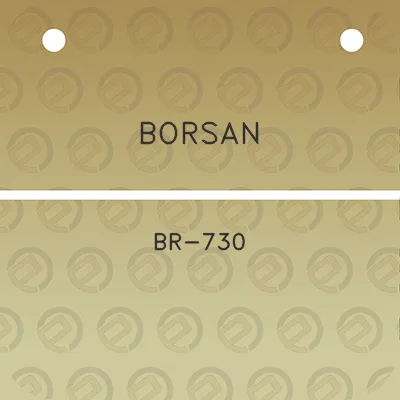 borsan-br-730