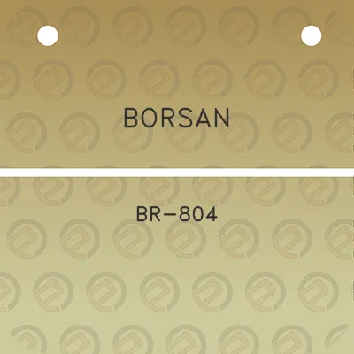 borsan-br-804