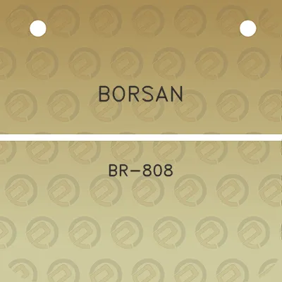 borsan-br-808