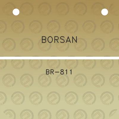 borsan-br-811