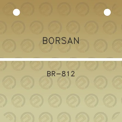 borsan-br-812