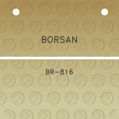 borsan-br-816