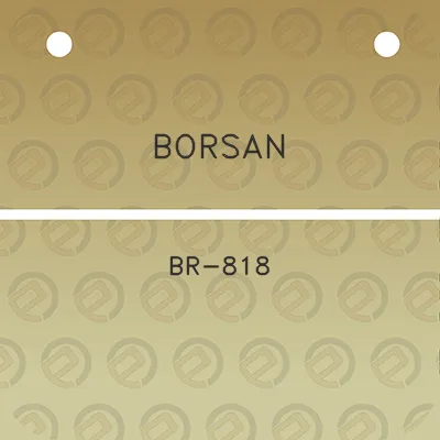 borsan-br-818