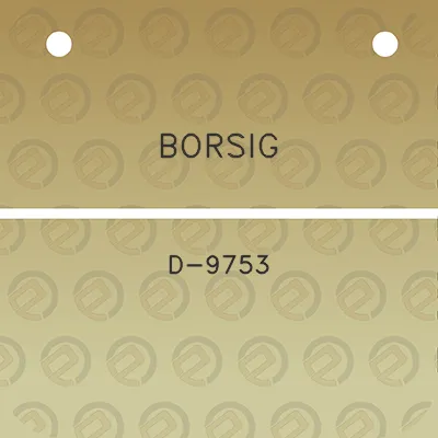 borsig-d-9753