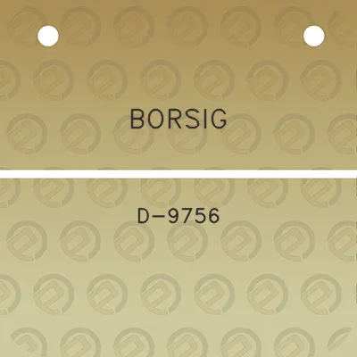 borsig-d-9756