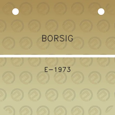 borsig-e-1973