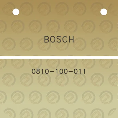 bosch-0810-100-011