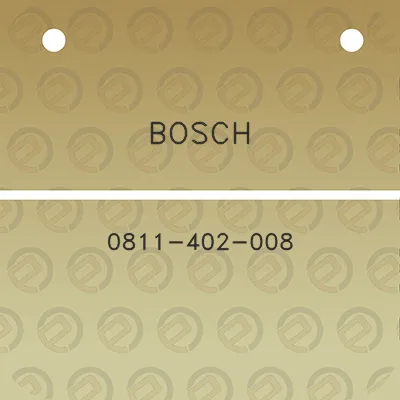 bosch-0811-402-008