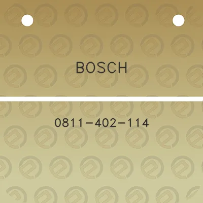 bosch-0811-402-114