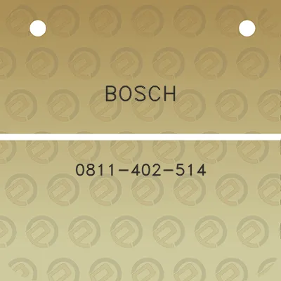 bosch-0811-402-514