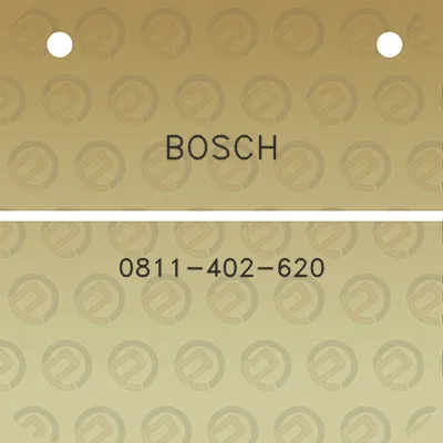 bosch-0811-402-620