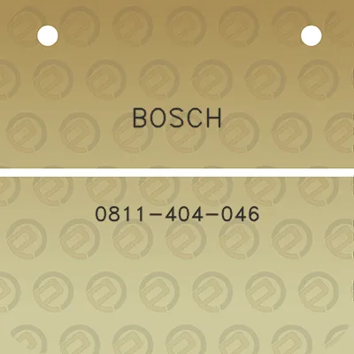 bosch-0811-404-046