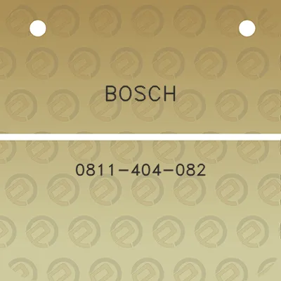 bosch-0811-404-082