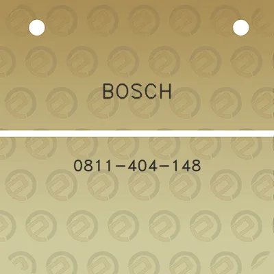 bosch-0811-404-148