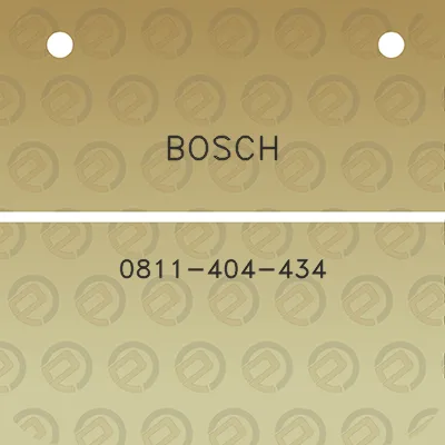 bosch-0811-404-434