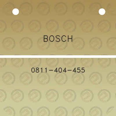 bosch-0811-404-455