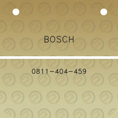 bosch-0811-404-459