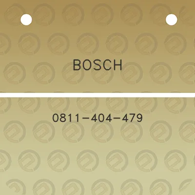 bosch-0811-404-479