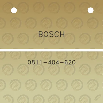 bosch-0811-404-620