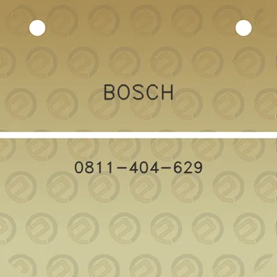 bosch-0811-404-629