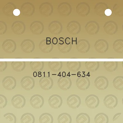 bosch-0811-404-634