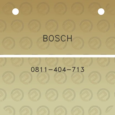 bosch-0811-404-713