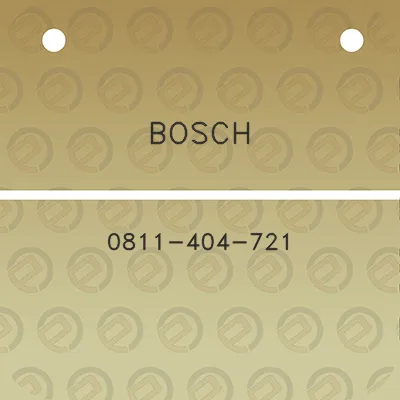 bosch-0811-404-721