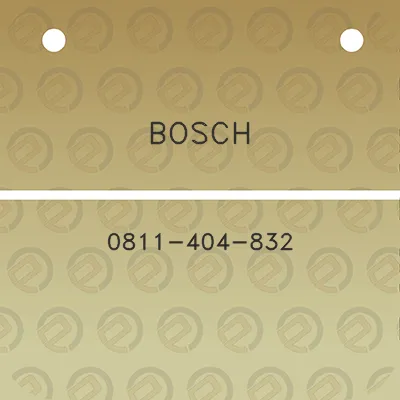 bosch-0811-404-832