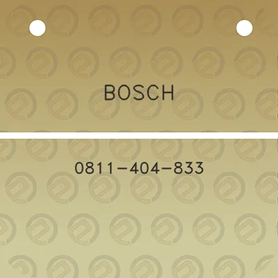 bosch-0811-404-833