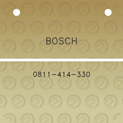 bosch-0811-414-330