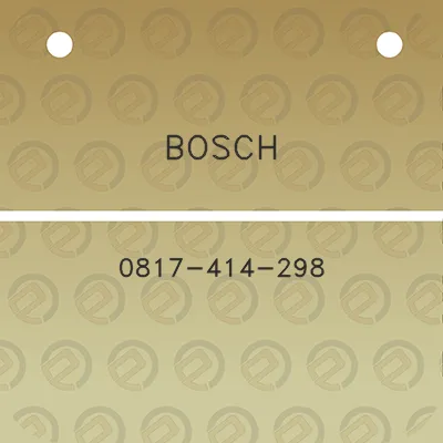 bosch-0817-414-298