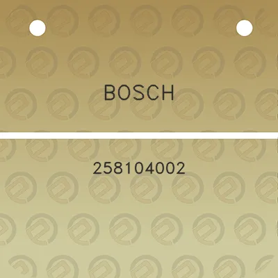 bosch-258104002