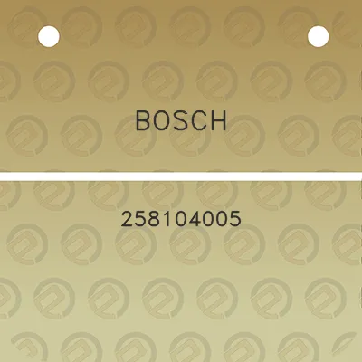 bosch-258104005