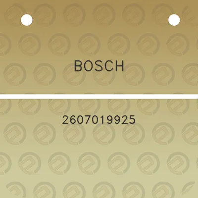 bosch-2607019925