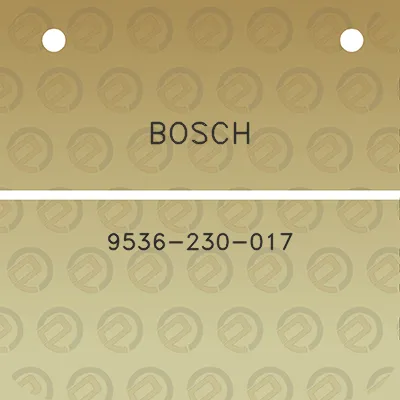 bosch-9536-230-017