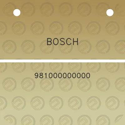 bosch-981e11