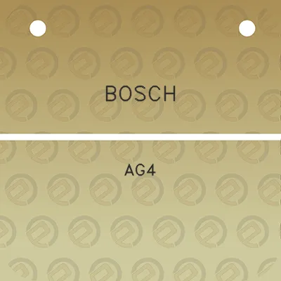 bosch-ag4