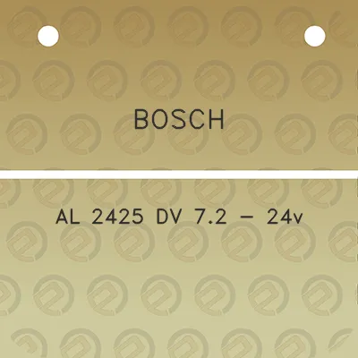 bosch-al-2425-dv-72-24v