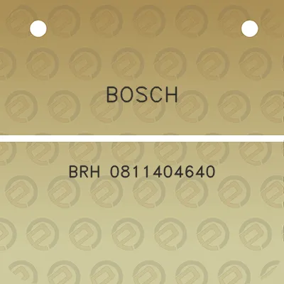 bosch-brh-0811404640