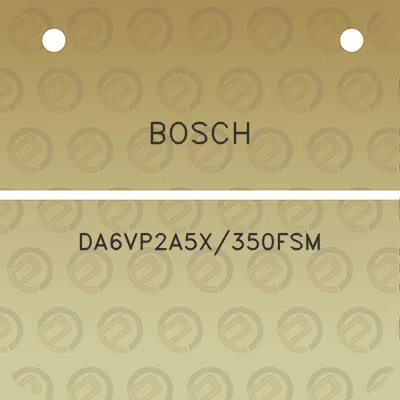 bosch-da6vp2a5x350fsm