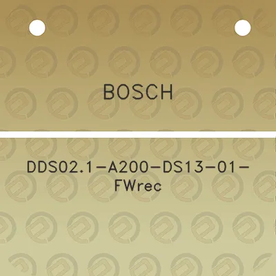 bosch-dds021-a200-ds13-01-fwrec